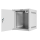 LANBERG Szafa wiszca 10 cali 6U 280x310mm szara WF10-2306-10S - 519076 - zdjęcie 4